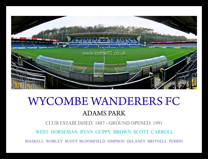 Wycombe Wanderers FC Legends Photo