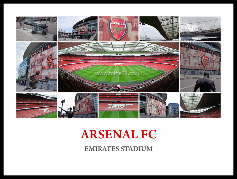 Arsenal FC Photographic Montage