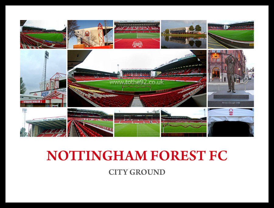 Nottingham Forest FC Photographic Montage