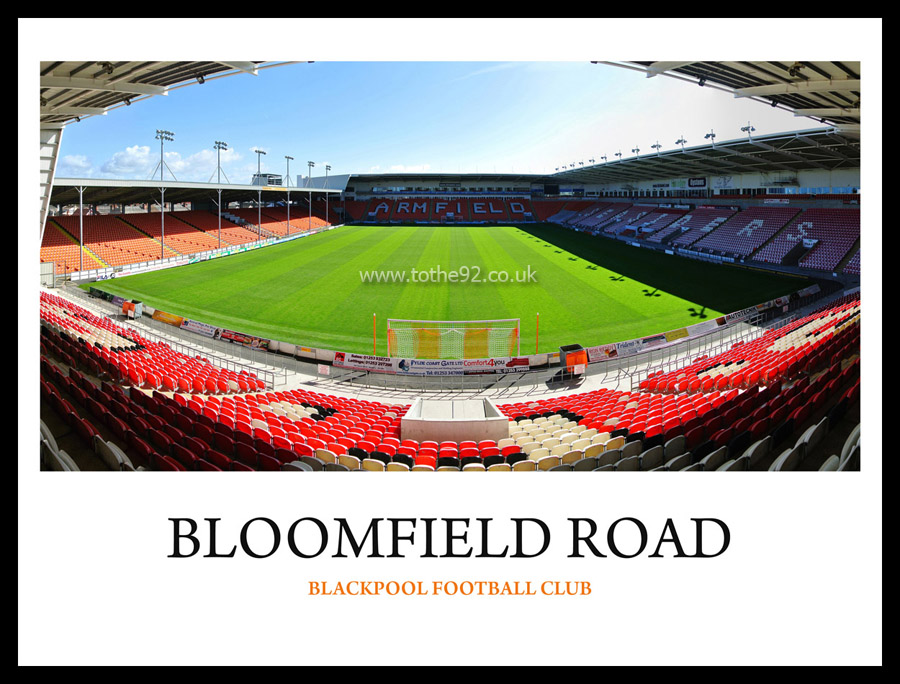 Bloomfield Road Panoramic, Blackpool FC