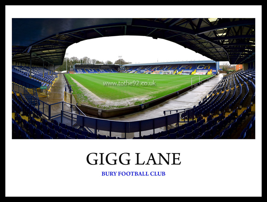Gigg Lane Panoramic, Bury FC