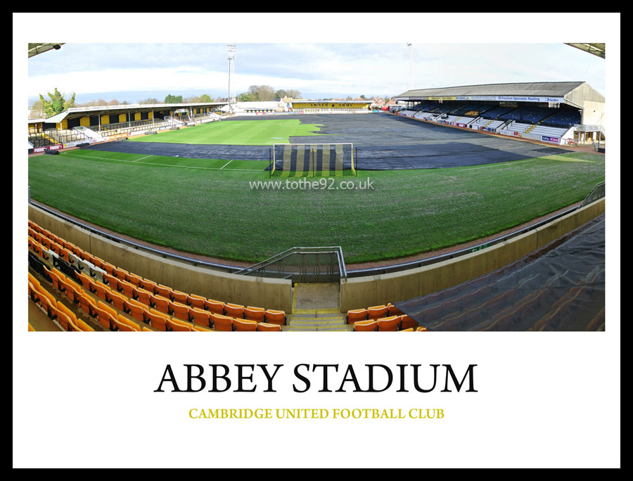 Abbey Stadium Panoramic, Cambridge United FC