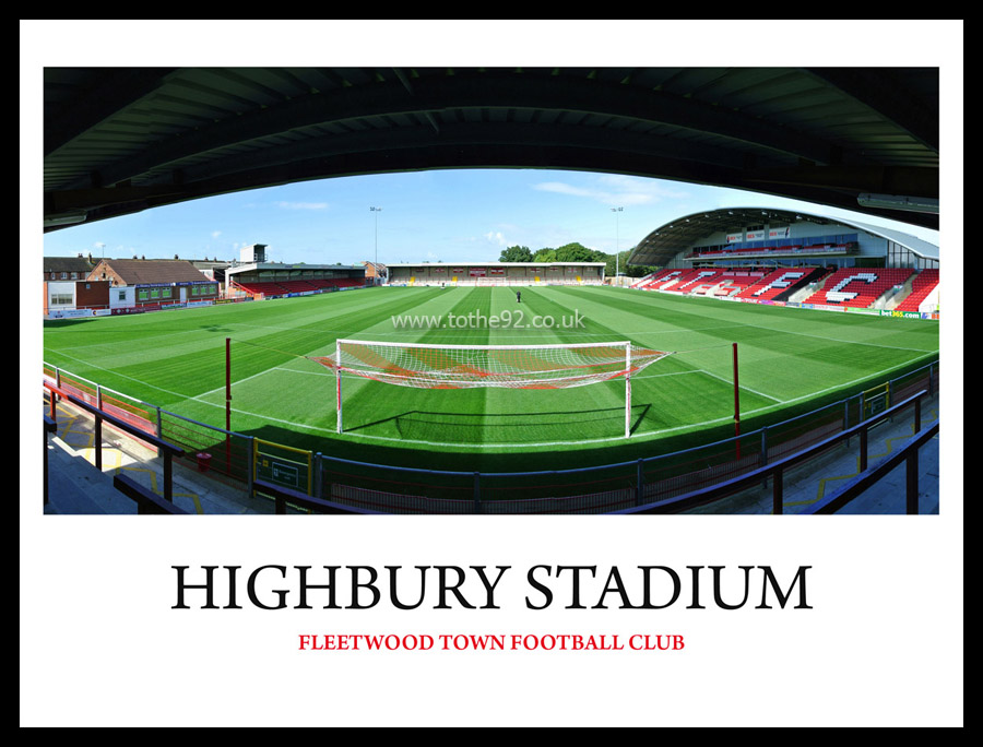 Highbury Stadium Panoramic, Fleetwood Town FC