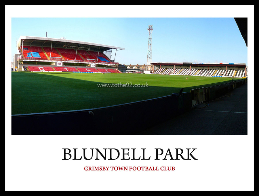 Blundell Park Panoramic, Grimsby Town FC
