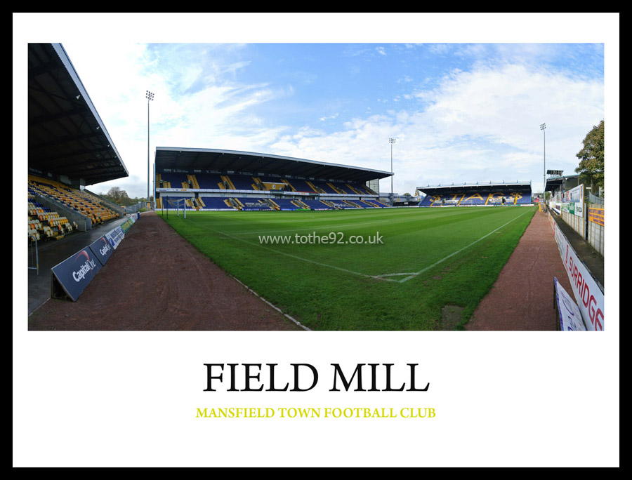 Field Mill Panoramic, Mansfield Town FC