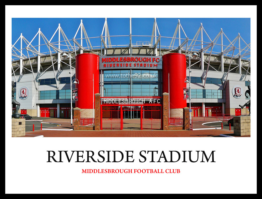 Riverside Stadium Panoramic, Middlesbrough FC