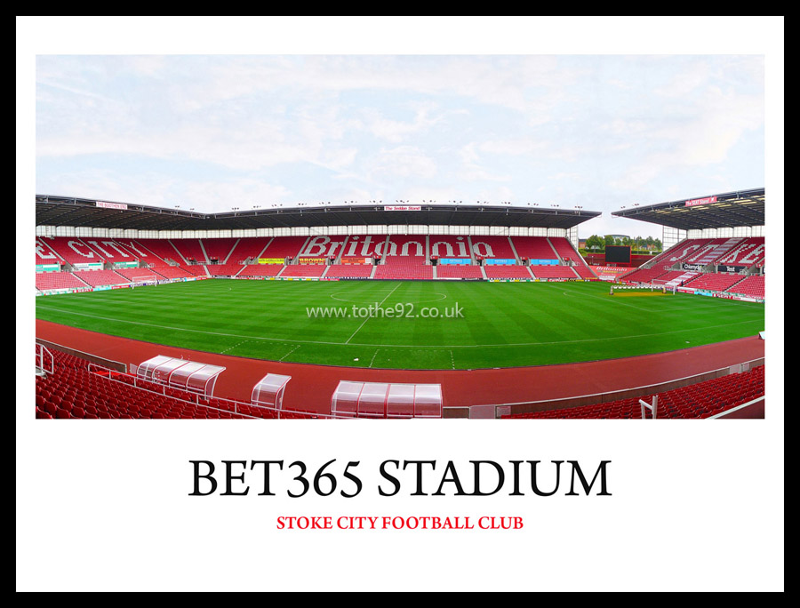 Bet365 Stadium Panoramic, Stoke City FC